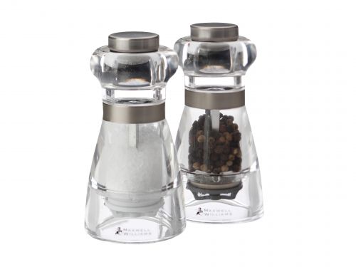 Maxwell Williams Dynasty Acrylic Salt Pepper Mill Set 11cm 1pc Acrylic Salt Pepper Mill Set 11cm